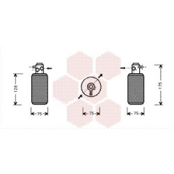 Bouteille déshydratante