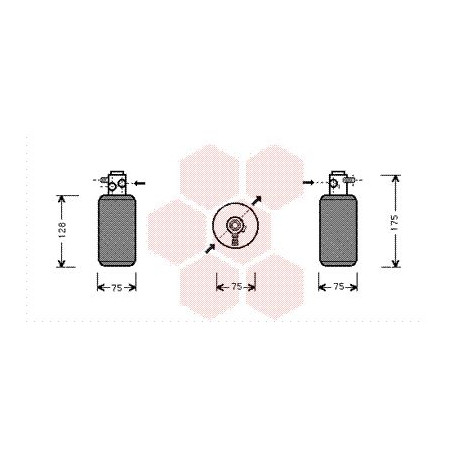 Bouteille déshydratante