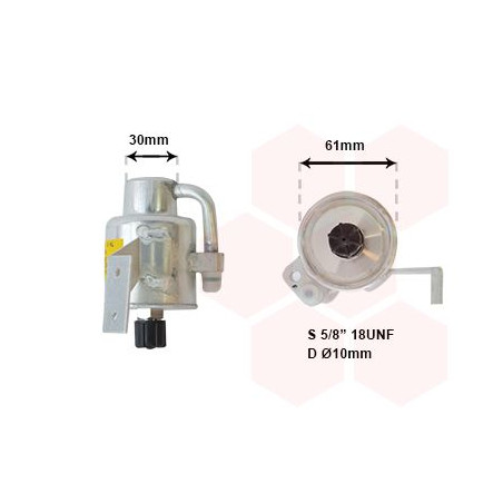 Bouteille déshydratante