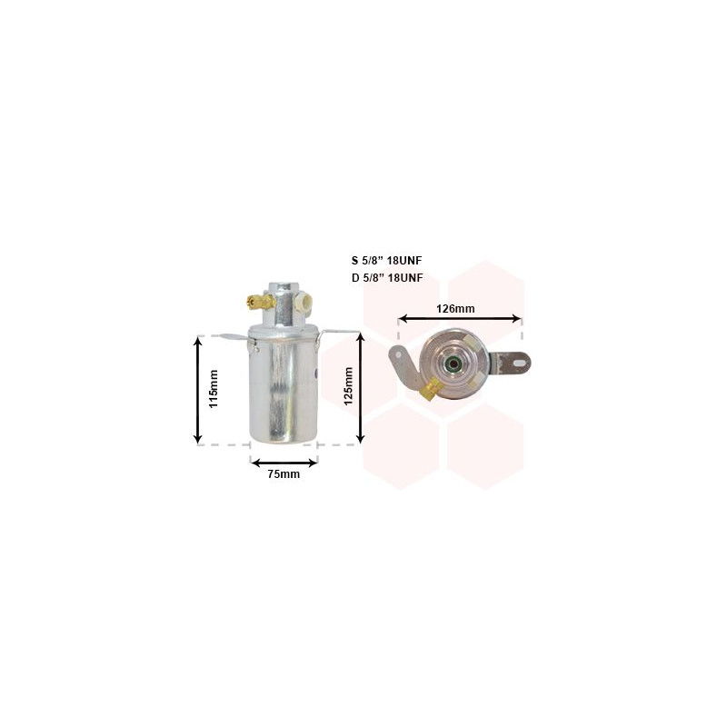 Bouteille déshydratante