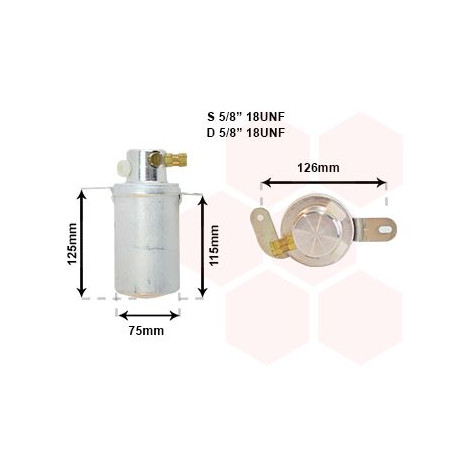 Bouteille déshydratante
