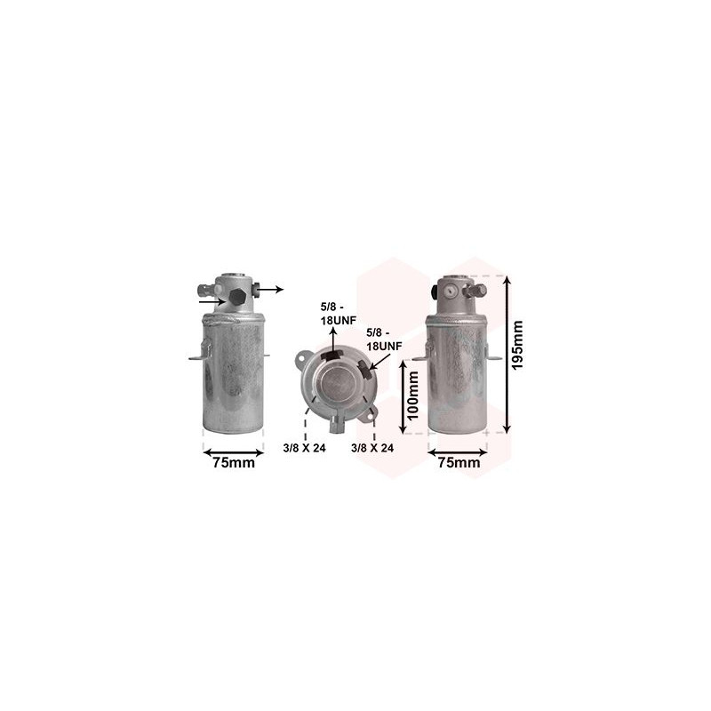 Bouteille déshydratante