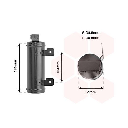 Bouteille déshydratante