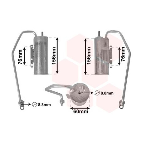 Bouteille déshydratante