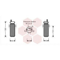 Bouteille déshydratante