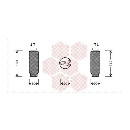 Bouteille déshydratante