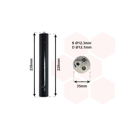 Bouteille déshydratante