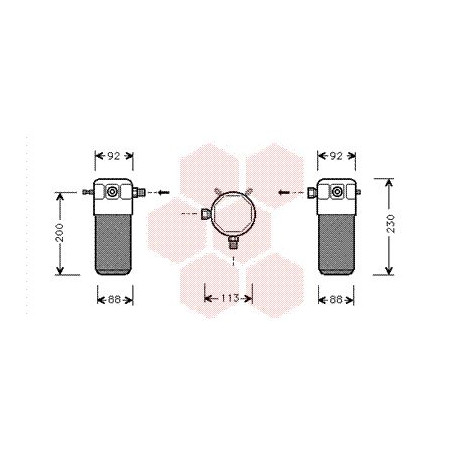 Bouteille déshydratante