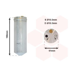 Bouteille déshydratante