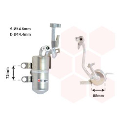 Bouteille déshydratante