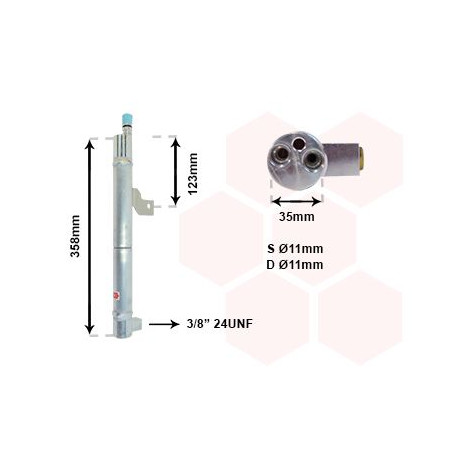 Bouteille déshydratante