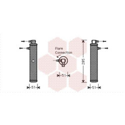 Bouteille déshydratante