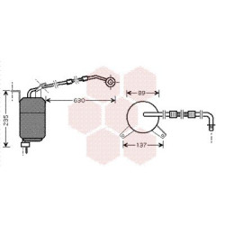 Bouteille déshydratante