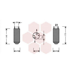Bouteille déshydratante