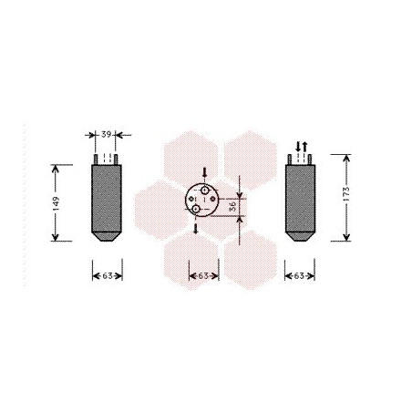 Bouteille déshydratante