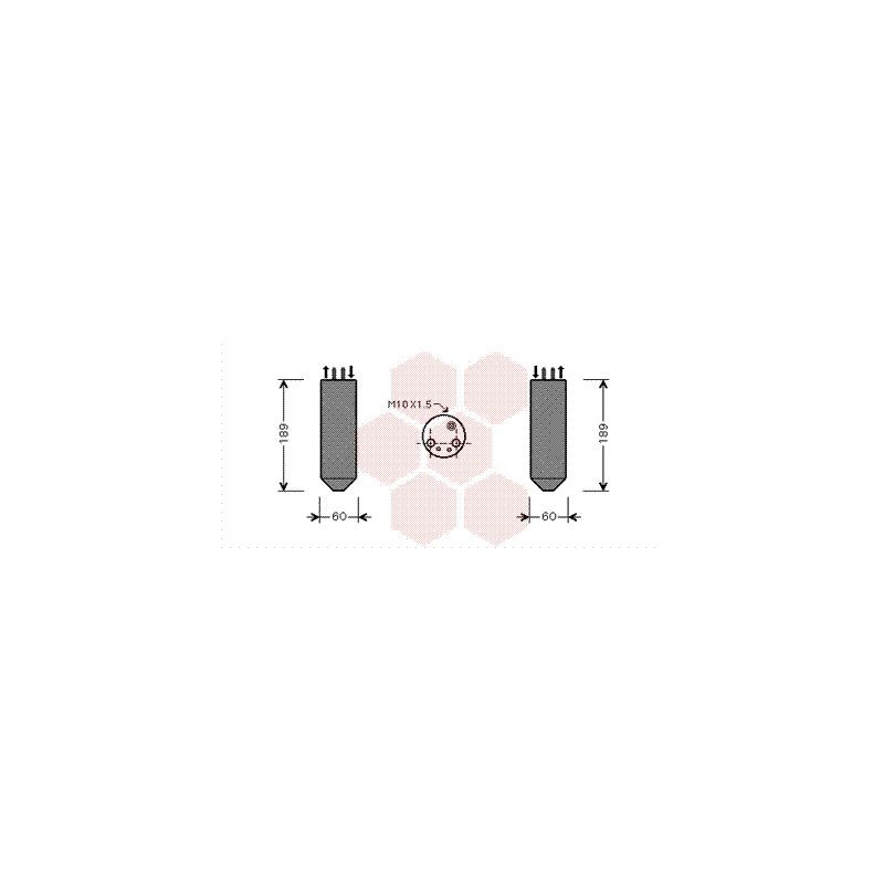 Bouteille déshydratante