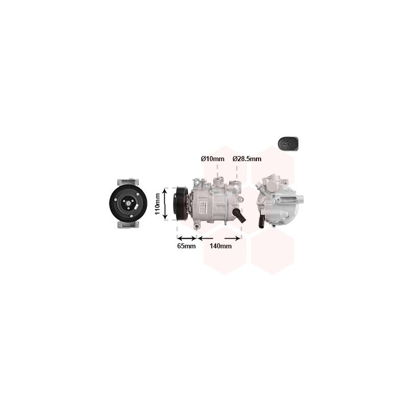 COMPRESSEUR AIRCO 2.0 TFSI Moteur  CYRB 