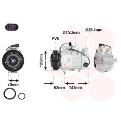 COMPRESSEUR AIRCO 3.0 TFSI Moteur  CREC 