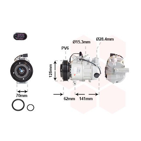 COMPRESSEUR AIRCO 3.0 TFSI Moteur  CREC 