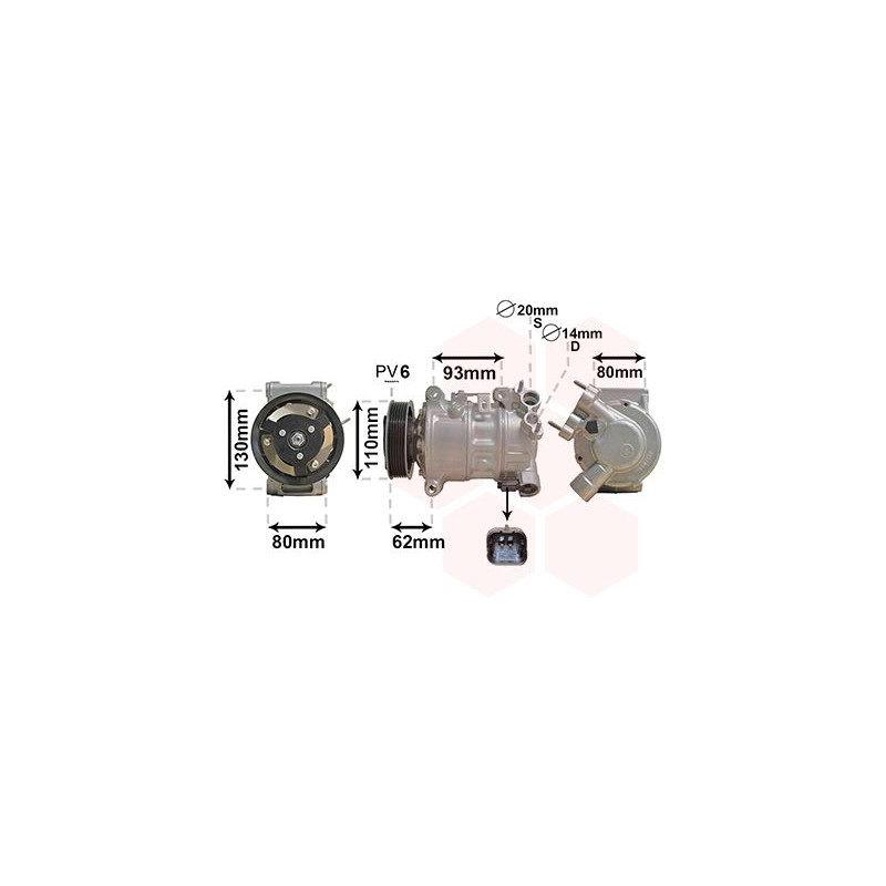 COMPRESSEUR AIRCO All Modèele: Traveller 