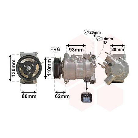 COMPRESSEUR AIRCO All Modèele: Traveller 