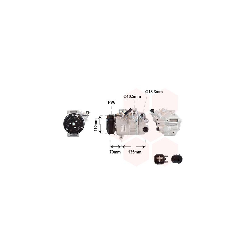 COMPRESSEUR AIRCO 1.0 EcoBoost R134a 