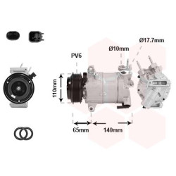 COMPRESSEUR AIRCO 1.0 EcoBoost Moteur  B7JA - B7JB 