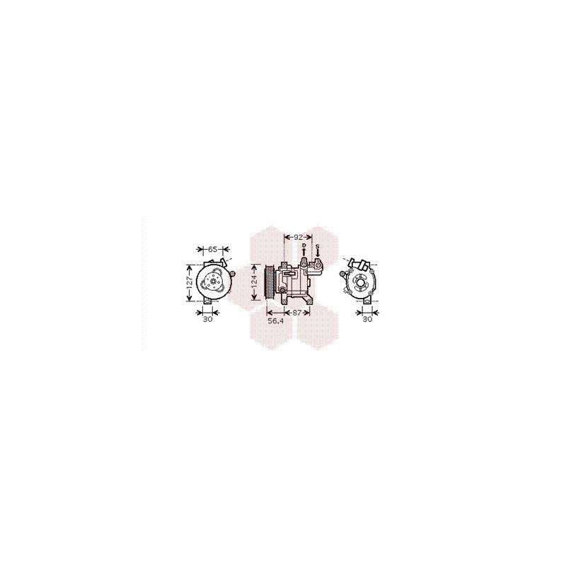 COMPRESSEUR AIRCO 1.4 HDi 