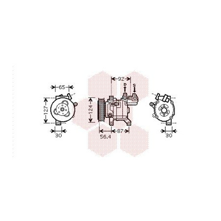 COMPRESSEUR AIRCO 1.4 HDi 