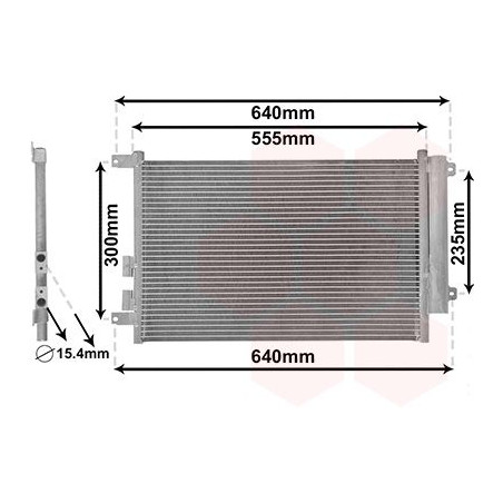 Condenseur avec bouteille