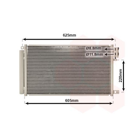 Condenseur avec bouteille