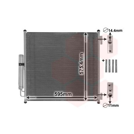 Condenseur avec bouteille