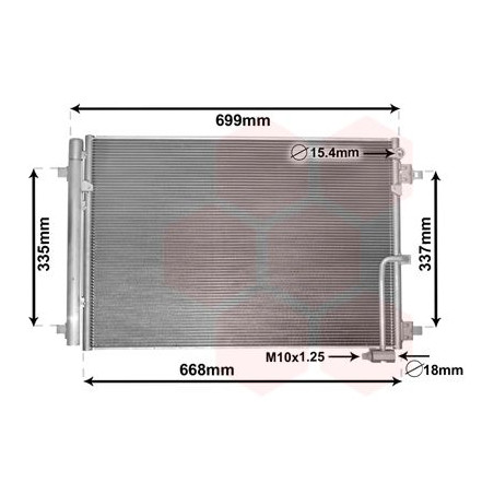 Condenseur avec bouteille