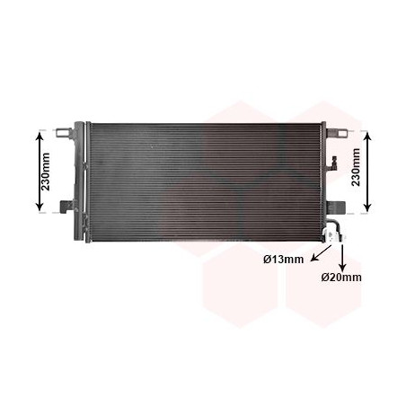 Condenseur avec bouteille