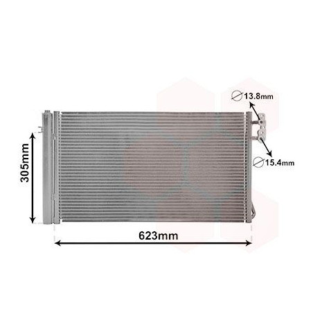 Condenseur avec bouteille