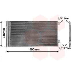 Condenseur avec bouteille