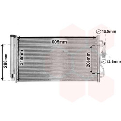 Condenseur avec bouteille