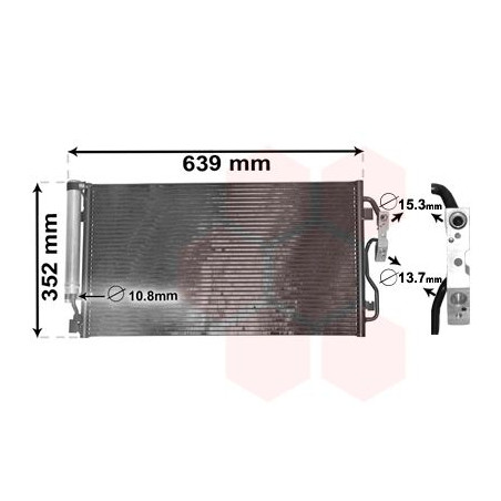 Condenseur avec bouteille