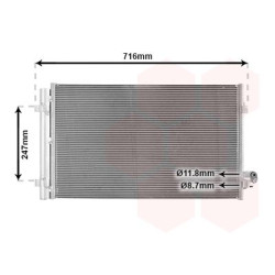 Condenseur avec bouteille