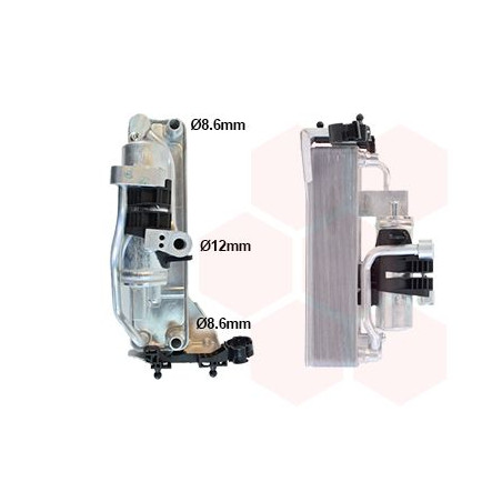 Condenseur avec bouteille