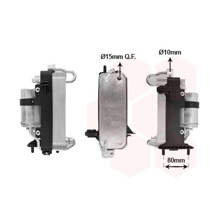Condenseur avec bouteille
