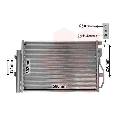 Condenseur avec bouteille