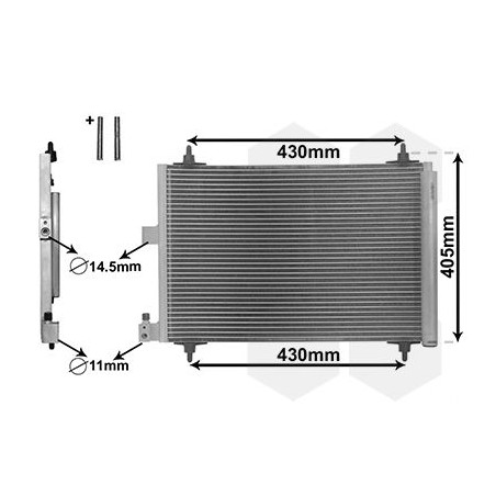Condenseur avec bouteille