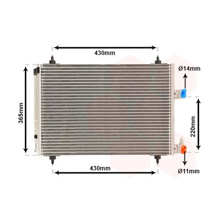 Condenseur avec bouteille