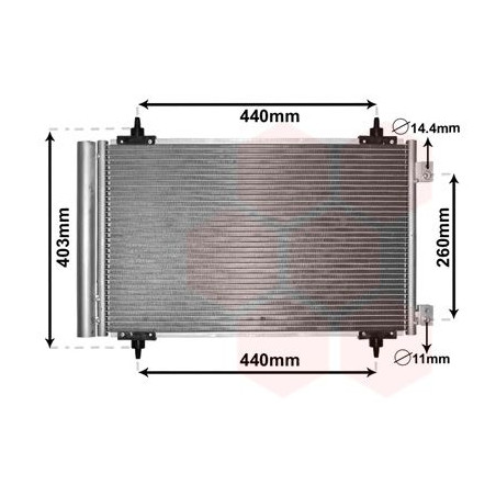 Condenseur avec bouteille