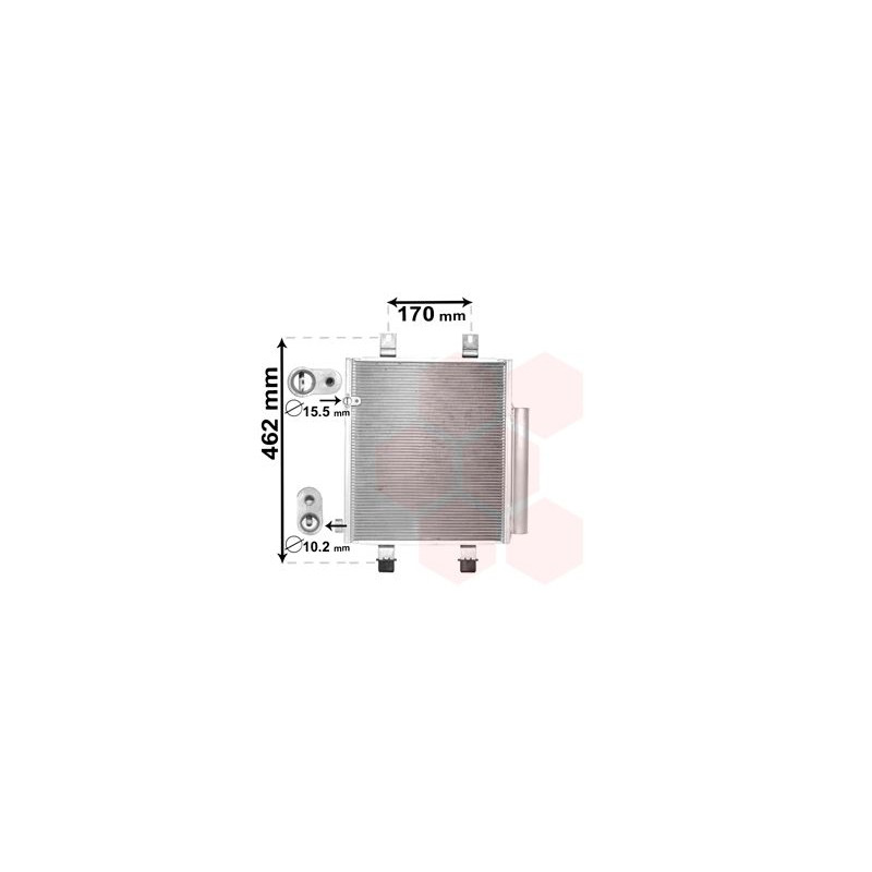 Condenseur avec bouteille
