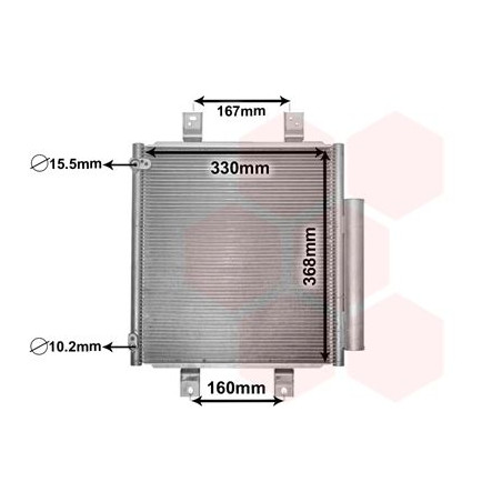 Condenseur avec bouteille