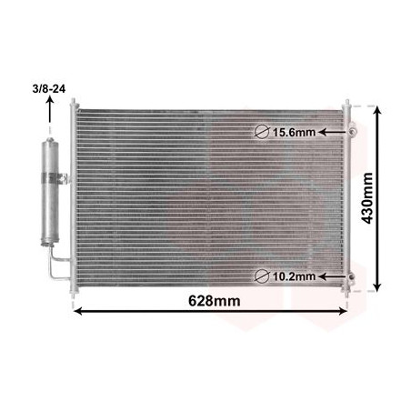 Condenseur avec bouteille