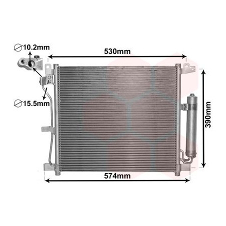 Condenseur avec bouteille