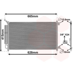 Condenseur avec bouteille